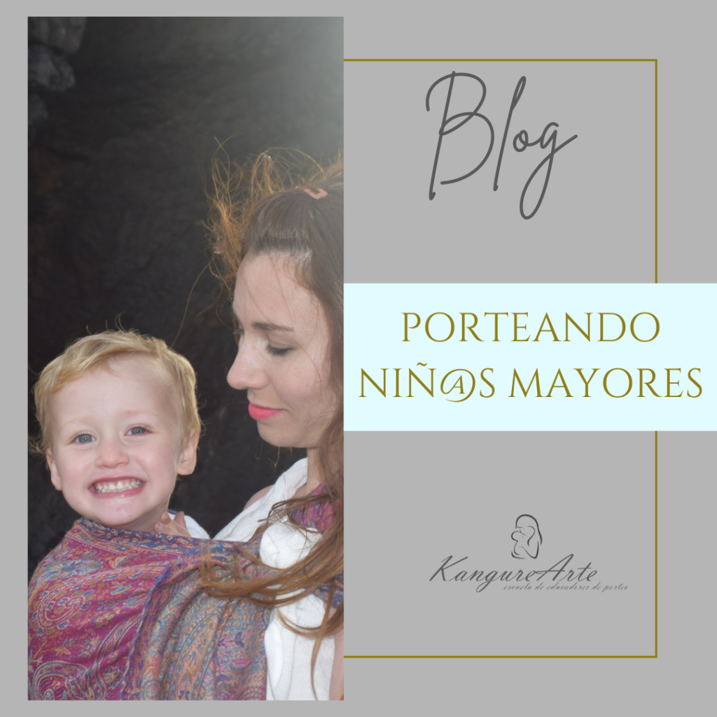 portear niños mayores