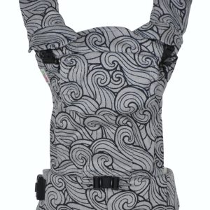 Mochila Ergonómica Monilu Toddler Waves gray