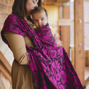 fular jacquard miloves hope fioritura